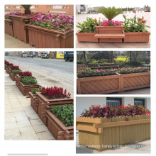 High quality wpc garden flower box wpc flower pot on sale